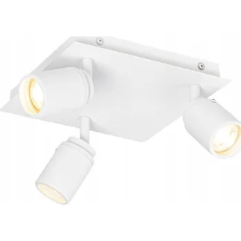 IP kamera Kvadratový stropní reflektor QAZQA bílý