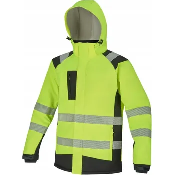 Pracovní obuv PRACOVNÍ BUNDA STEPO WINTER TEXAS HI-VIS Softshell žlutá, vel L
