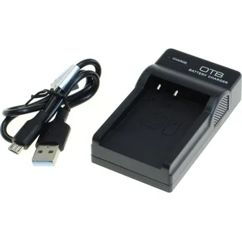 OTB Nabíječka baterií Sony NP-BN1 / Casio NP-120, MicroUSB