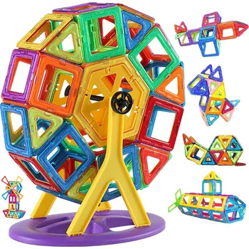 ostatní stavebnice Stavebnice Stavební Kostky 180 dílů Sada s Kolečky a Základnou