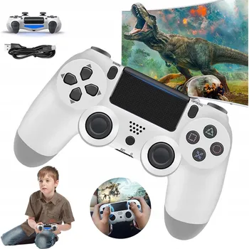 Gamepad BEZDRÁTOVÝ BLUETOOTH OVLADAČ S POHYBOVÝMI SENZORY PRO HRY PLAYSTATION