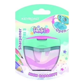 Výtvarná barva Temperówka potrójna z pojemnikiem pastel