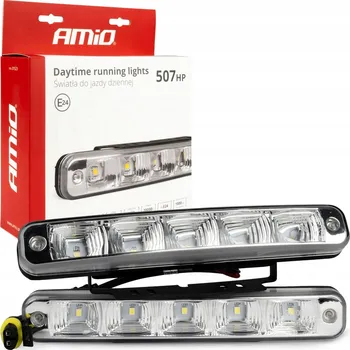 Denní svícení Světla pro denní svícení DRL Amio 11,52 W 12/24 V 800 lm podélná