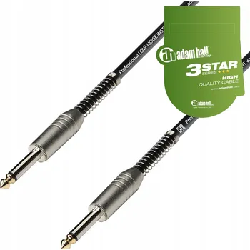 Audio kabel Kabel jack 6,3 mm - jack 6,3 mm Adam Hall K3IPP0600 6 m