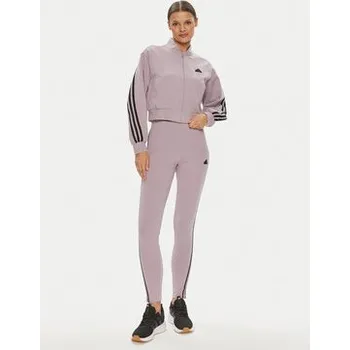 Dámská mikina adidas Mikina Future Icons 3-Stripes IS3652 Fialová Loose Fit L