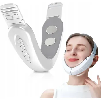 Masážní přístroj Masážní Přístroj na obličej EMS V-Shape pro modelování a lifting, 12 úrovní, 6 režimů