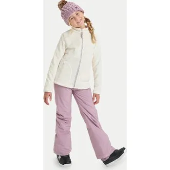 Dámská mikina Roxy Fleecová mikina Igloo ERGFT04013 Bílá Slim Fit 12_l