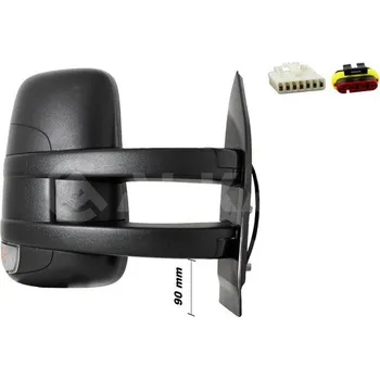Auto zrcátko Vnější zpětné zrcátko ALKAR 9244250