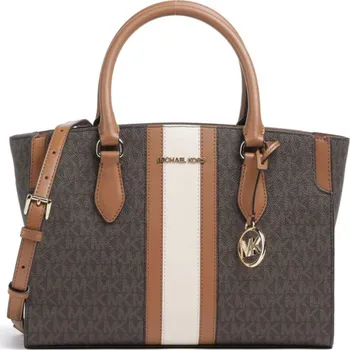 Kabelka Michael Kors kabelka do ruky i přes rameno Becca logo brown