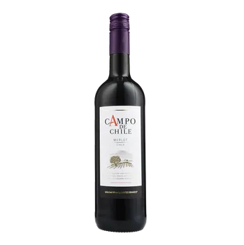 Víno Merlot, suché, Campo de Chile