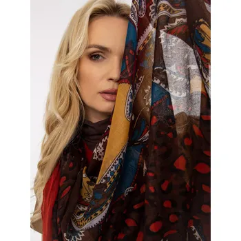 Šála Tunelová šála AT KM K241239.19 hnědá jedna velikost