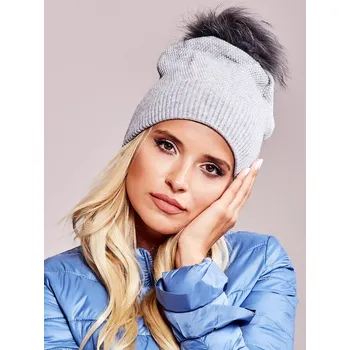 Čepice Čepice AT CZ 171701.37 šedá jedna velikost