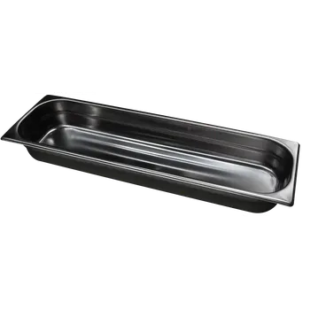 Dóza na potraviny Gastronádoba GN 2/4 - 40 ucha zasouvací nerezová | REDFOX - GN 2/4-40 U