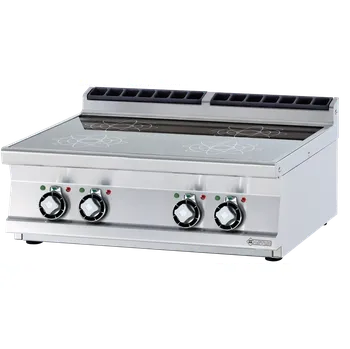 Sporák PCIT-78ET - Sporák el. 4x plotýnka bez pod. 400 V