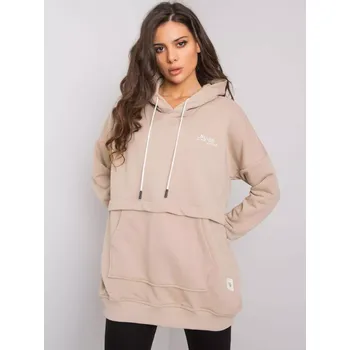 Dámská mikina Mikina RV BL 7095.30P béžová jedna velikost
