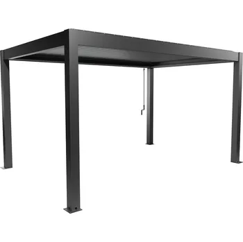 Pergola Biohort Hliníková Pergola 4,5x3, tmavě šedá metalíza (Originální pergola v kvalitě od Biohort)