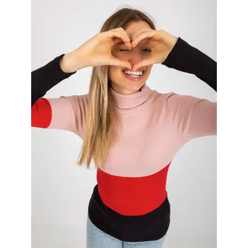 Dámská halenka Halenka RV BZ 8465 1.04 světle růžová jedna velikost