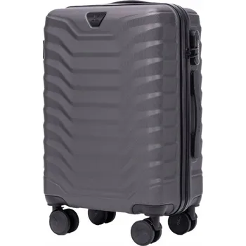 Wings Střední tvrdý kufr ABS PEA01-M-D.GREY 63 l