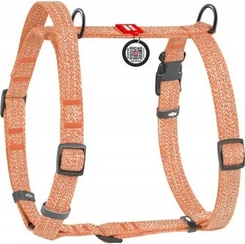 Postroj pro psa WAUDOG Re-Cotton Postroj pro psa Oranžový s QR adresářem Velikost M