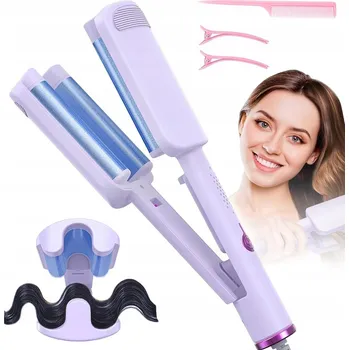 Kulma Multifunkční kulma na vlasy Bedee purpura 32MM