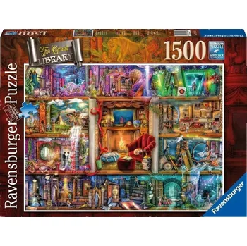 Puzzle Puzzle Ravensburger 1500 dílků RAVENSBURGER 1500 dílků. Bohatá knihovna