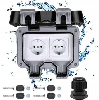 Elektrická zásuvka Elektrická Zásuvka Bedee šedá