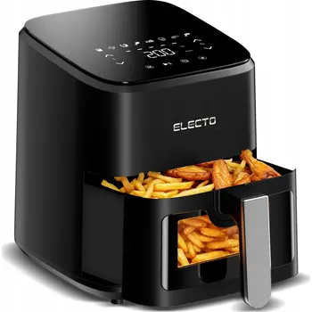 fritéza Horkovzdušná fritéza Electo 4,5 l, 1500 W, 8 programů