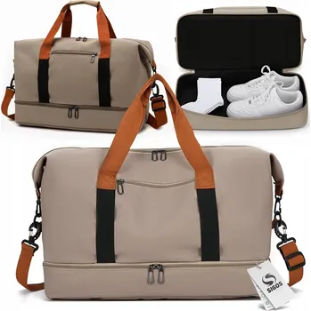 Cestovní taška Cestovní taška Sigos béžová 30 l 46x28x25 cm