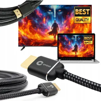 Video kabel Silný HDMI kabel 5m 4K UHD 3D pro Samsung LG Sony TV - Odolný a silný kabel