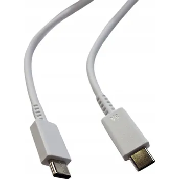 Datový kabel Kabel USB-C na USB-C pro Samsung, bílý EP-DX510