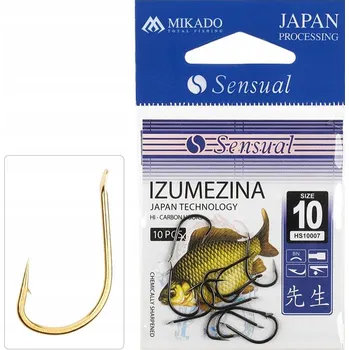 Rybářský háček Háčky s protihrotem Mikado Sensual Izumezina 10 ks