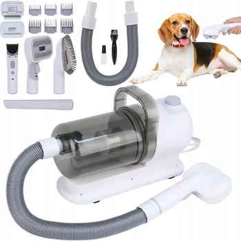 Kosmetika pro psa Vysavač na srst Strojek na stříhání psů Sada pro péči o psy 6v1