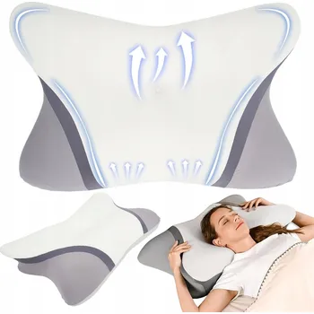 Polštář Ortopedický Polštář Pod Krk Chladivá Paměťová Pěna Pro Spaní Na Boku