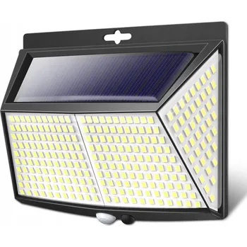 Venkovní osvětlení Venkovní solární lampa s pohybovým senzorem, 308 LED, IP65