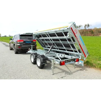 Přívěs k motorovému vozidlu Eduard 3116 3-str. sklápěč, 2700kg Manual 72cm