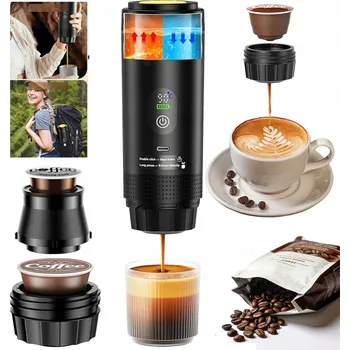 Kávovar Automatický kávovar na espresso Bedee EKSPRES DO KAWY AKUMULATOROWY 72 W