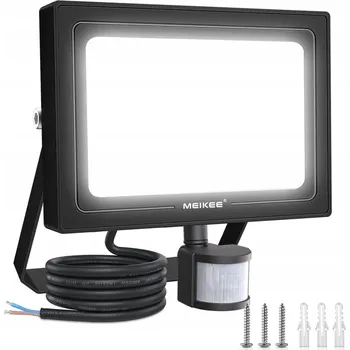 MEIKEE LED Reflektor 50W 4700 LM s Pohybovým Čidlem IP66