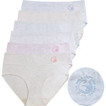 Dámské spodní prádlo FANNIFEN Dámské kalhotky s vysokým pasem CAT CZ8050 3ks Velikost: L