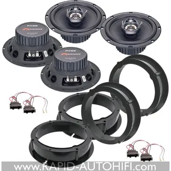 Auto Hi-Fi Reproduktory VW PASSAT B5 B5.5 Renegade RX62 Přední+Zadní s redukcemi