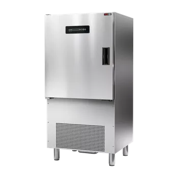 Domácí spotřebič Šoker 10x GN 1/1 s kolečky a LED osvětlením | REDFOX - SHFN 1011 KL LED