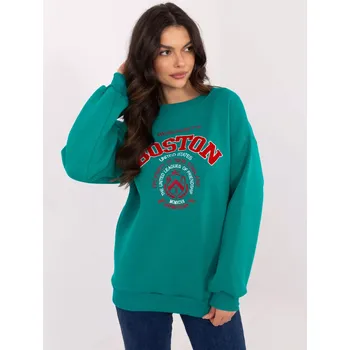 Dámská mikina Mikina EM BL 617 15.51P tyrkysová jedna velikost