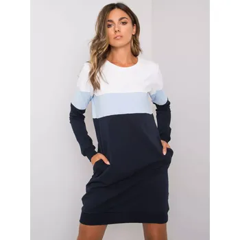 Dámské šaty Šaty RV SK 5869.04 tmavě modrá M