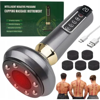 Přístroj na baňkování Meridian s přísavkou – Úleva od únavy