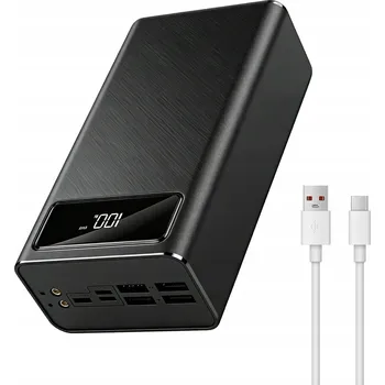 Powerbanka VÝKONNÁ RYCHLÁ CESTOVNÍ POWERBANKA 50000 mAh USB POWER BANK