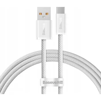 Datový kabel Kabel Baseus USB – USB typ C 1 m bílý