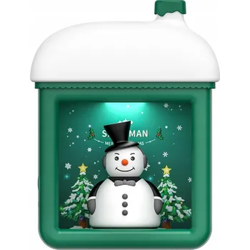 Lampička Noční lampa Gemmac zelená