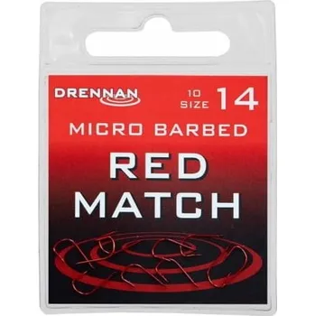 Rybářský háček Háčky zemní, splávkové, s otřepem Drennan HSRM218 10 ks