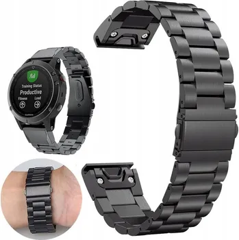 Náramek Náramek RZAKcesoria pro Garmin 20mm černý