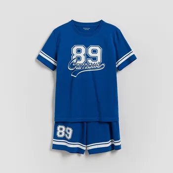 Chlapecké spodní prádlo Reserved - Dvoudílné pyžamo - modrá - 220IM-55X - 220IM-55X-U12