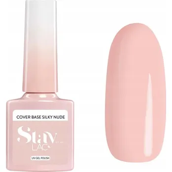 Přípravek na nehty StayLac Hybridní báze Cover Base Silky Nude 5ml, hustá modelovací báze